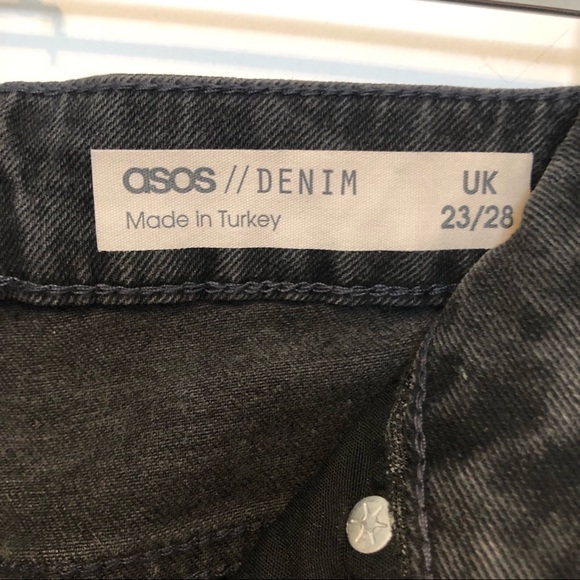 ASOS Petite High Rise Slim Mom Jeans - Picture 6 of 8